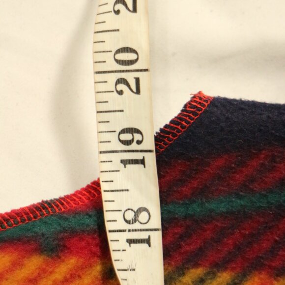 Vtg FASHIONS BY SHELL Dallas Plaid Patchwork Vest - Picture 8 of 13